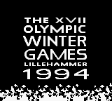 XVII Olympic Winter Games, The - Lillehammer 1994 (USA) Title Screen